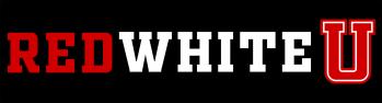 RED WHITE U